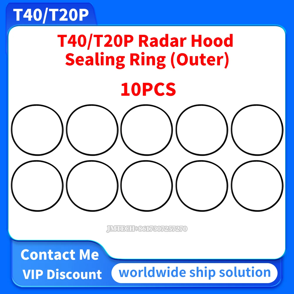 

T20P/T40 Radar Hood Sealing Ring (Outer) 10PCS For Dji Parts Repair Replace