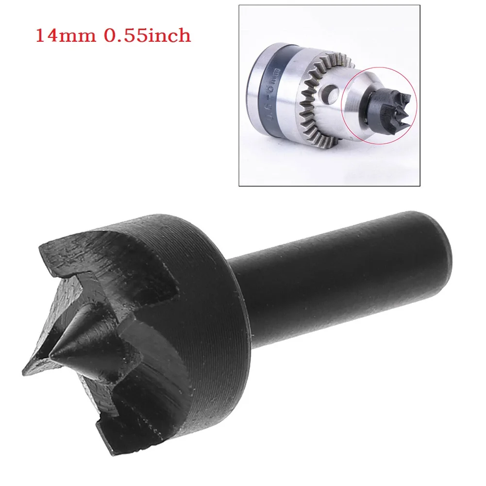 Plum Blossom Thimble Drill Bit for Mini Lathe Machine Woodworking Tool Steel Anti Wear Resistant Accessory 6mm