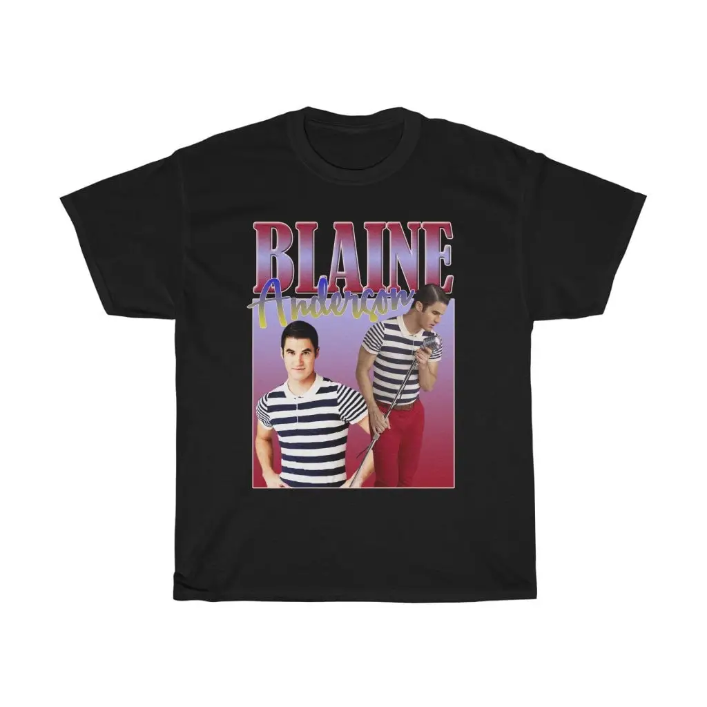 Blaine Anderson shirt T hypebeast vintage 90s rap Best Seller