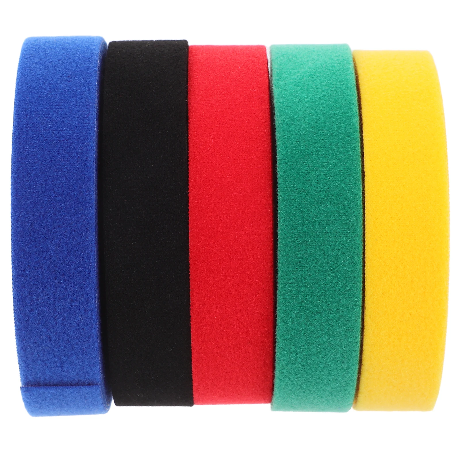

5 pcs Carpet Marking Strips Durable Nylon Tape Vibrant Colors Secure Adhesion Classroom Organization Scrapbooks Learning