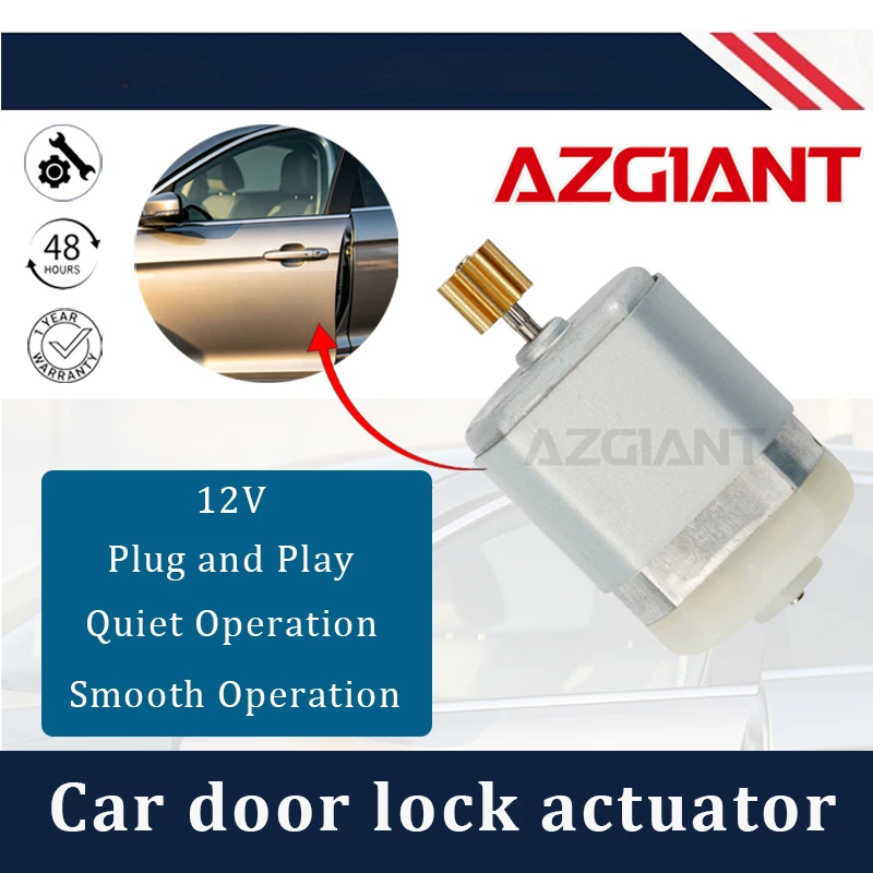 Motor Atuador de Trava de Porta AZGIANT para Ford E150 E250 E350 Lincoln Continental Mark VIII 12V - Acessórios Automotivos