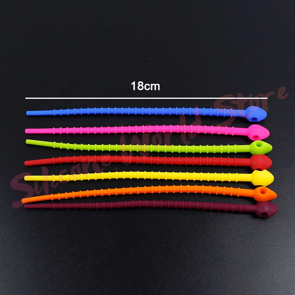 Silicone World Silicone Zip Ties Food Sealing Ties Silicone Cable Strap Wire Organizer Data Cable Clip Cable Tie Cord Winder