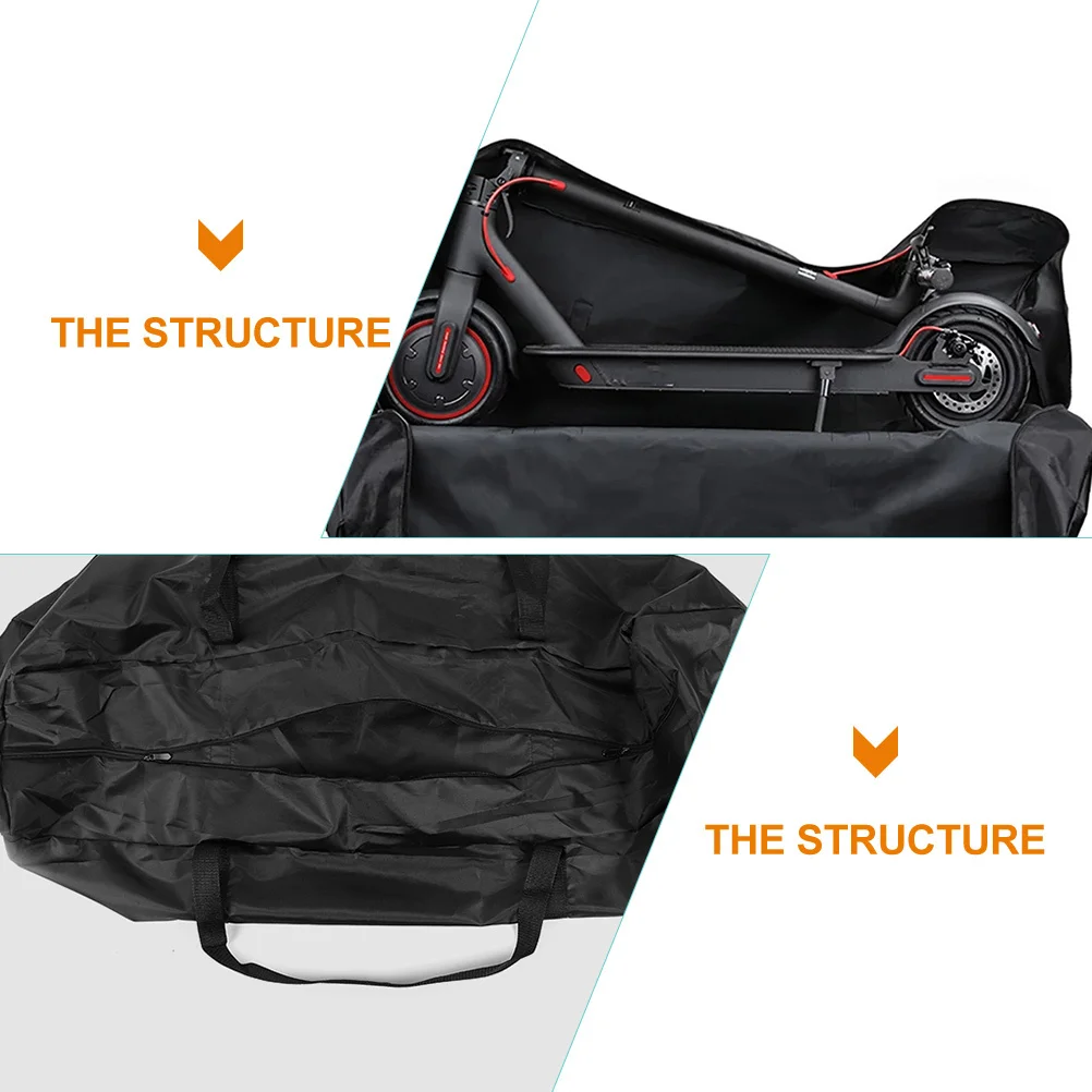 

Portable Durable Waterproof Scooter Bag Outdoor Storage Pouch Double Zipper Shoulder Backpack Comfortable for Men Women