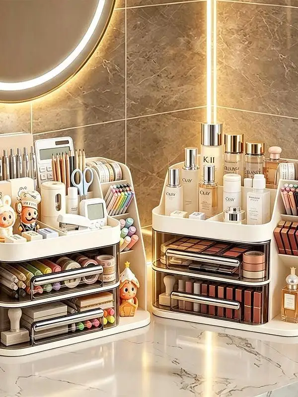 large-capacity-cosmetic-storage-box-dustproof-desktop-makeup-organizer-skin-care-products-rack-high-end-feeling-beauty-box