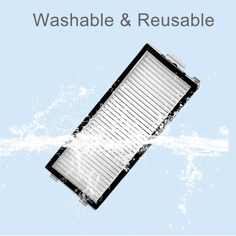 BAAO-10Pcs peças de reposição para roborock saros z70/g30 espaço robô vácuo acessórios escovas laterais filtros hepa mop almofadas