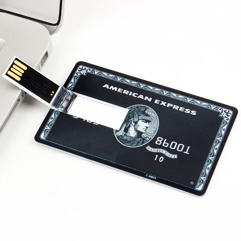 

JASTER 60*30mm mini plastic white credit card usb 2.0 pen drives 4GB 8GB 16GB 32GB advertising U disk (over 10 pcs free logo)