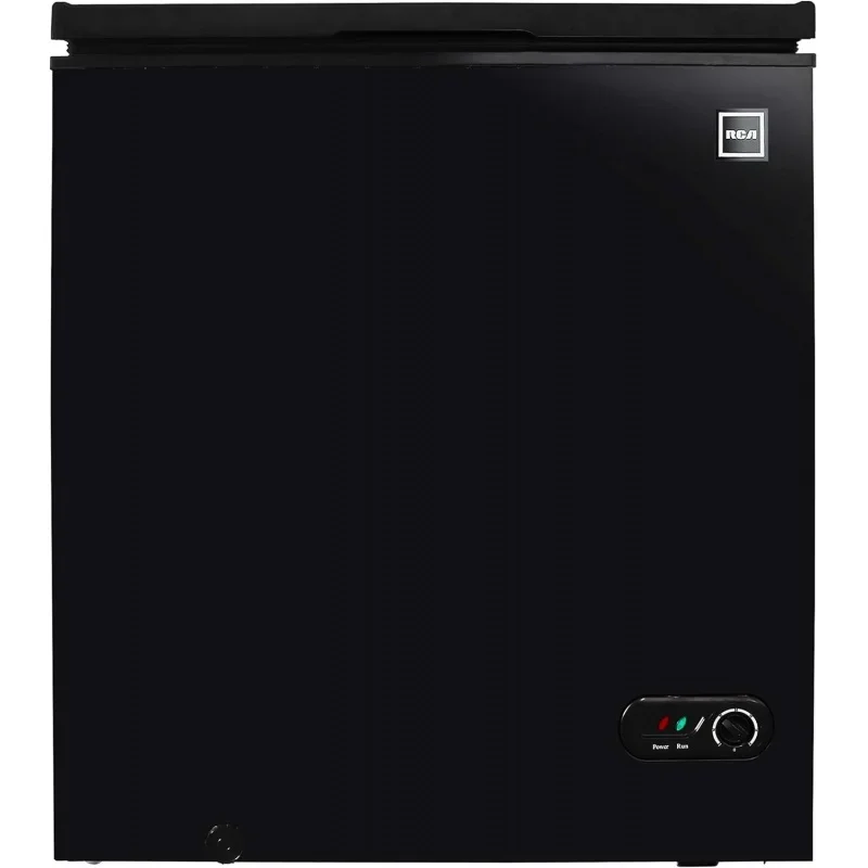 RCA RFRF454-BLACK 5.1 Cubic Feet Chest Freezer, 5 cu ft, Black