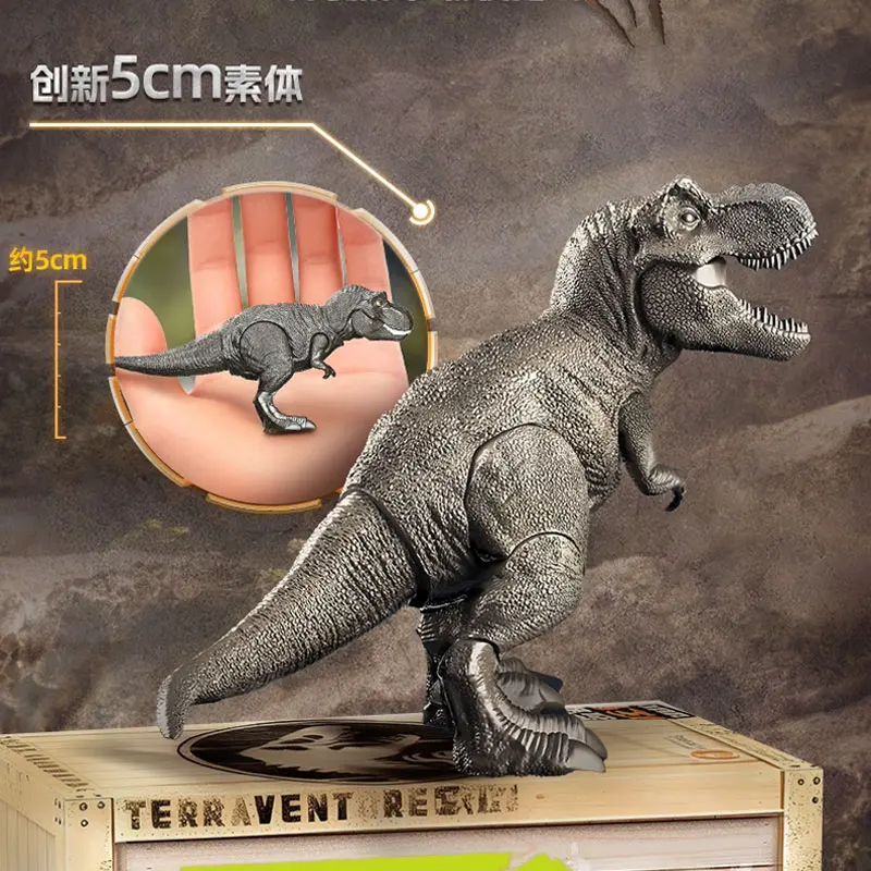 Blokees Jurassic World Dinosaur Tyrannosaurus Rex Action Figure Model Toy - Collezione naturale Versione 2 Regalo per bambini
