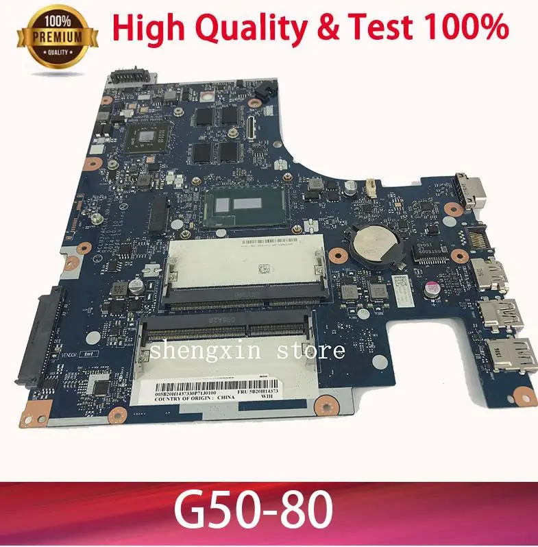 Brand NEW ACLUC3/ACLU4 NM-A361 NM-271 Rev:1.0 G50-80 G50-70 Laptop Motherboard For Lenovo G50-80 G50 80 systemboard test 100%