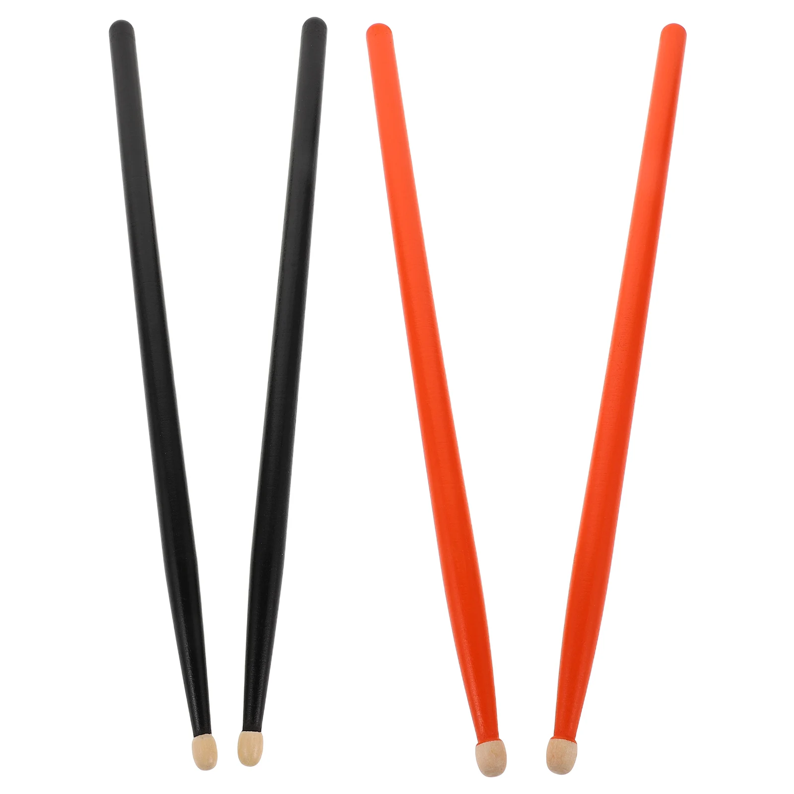 2 Pasang Stik Drum untuk Aksesori Palu Bass Kayu Tongkat Bermain Siswa