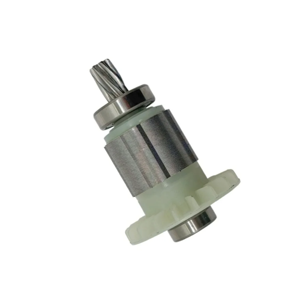 For Cordless Saw Brushless Rotor 36V 8 Tooth Design 25mm Shaft 55mm Length Dual Bearings 6001Z 6081Z Copper Construction