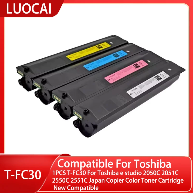 1PCS T-FC30 For Toshiba e studio 2050C 2051C 2550C 2551C Japan Copier Color Toner Cartridge New Compatible