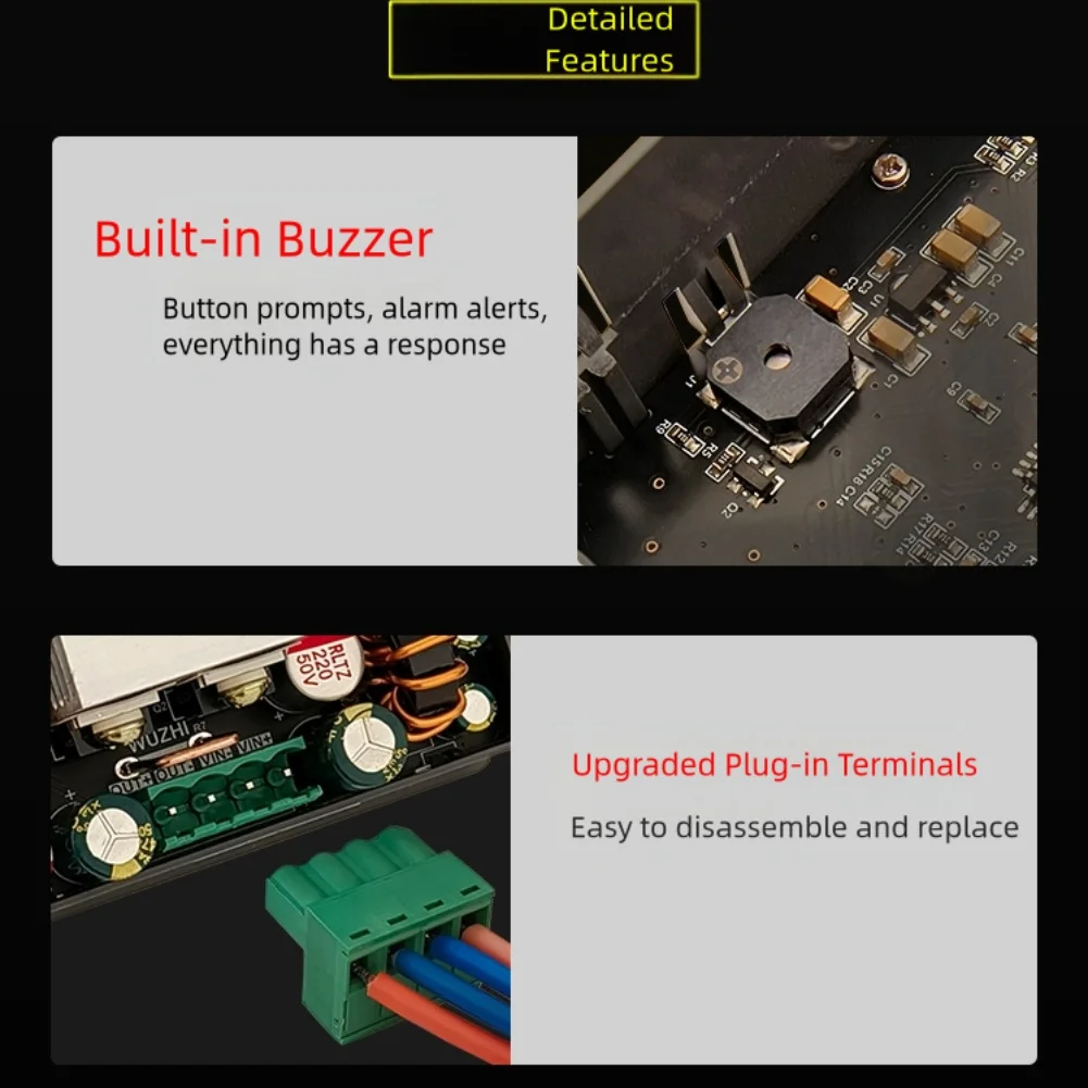 

SK150C CNC Adjustable Boost DC Power Supply Module 150W Voltage Regulator with Output Voltage 0 5 to 40 Volts DC
