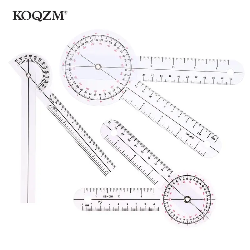 Measuring Tool 0- 360 Degree Goniometer Angle Medical Spinal Angle Ruler Angle Inclinometer Ruler Protractor Angle finder