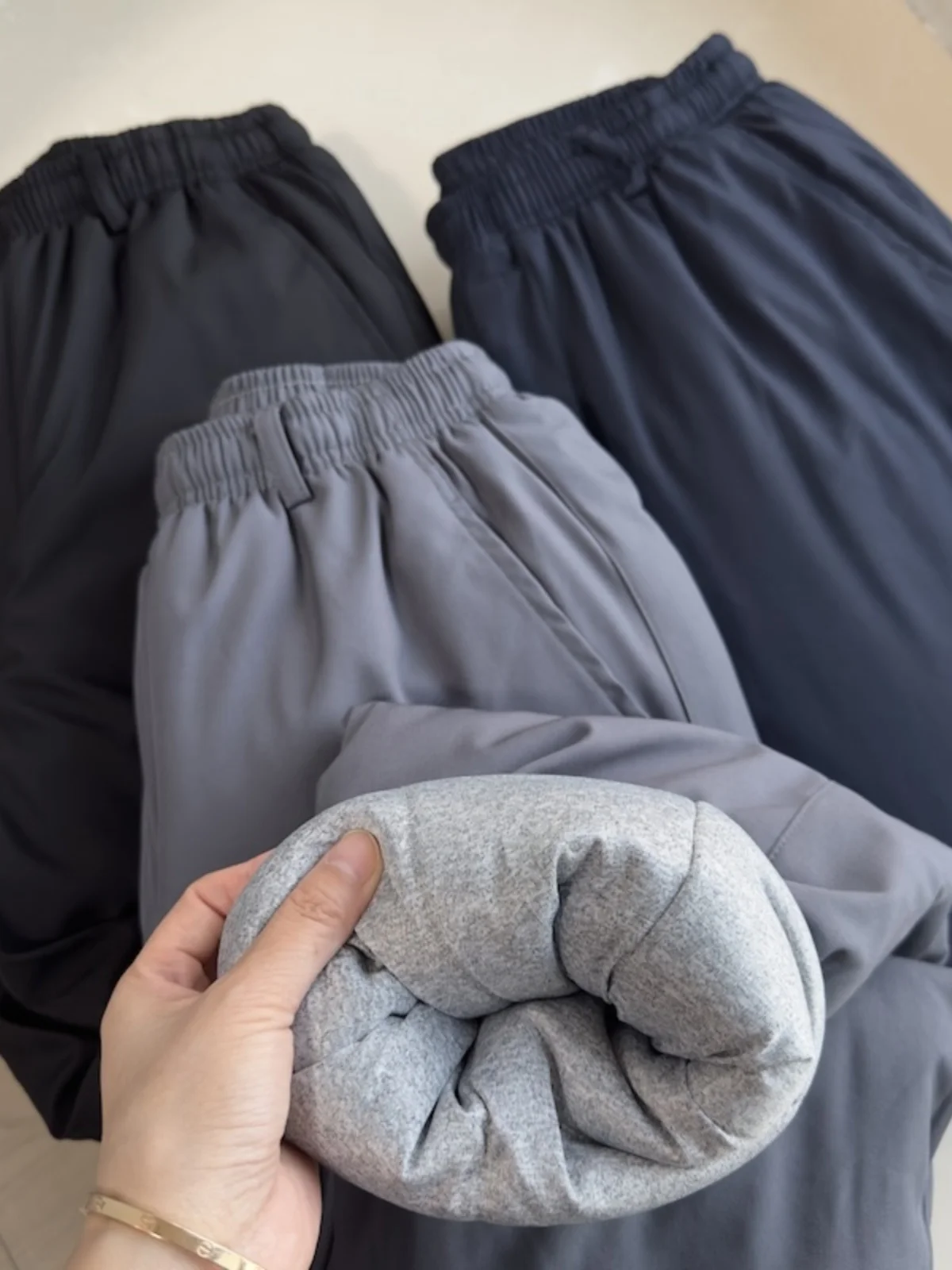 

Men's Outdoor Thick Ski Pants Winter Casual Fashion Simple Straight Leg Russian Male Windproof Waterproof Warm Cotton Trousers