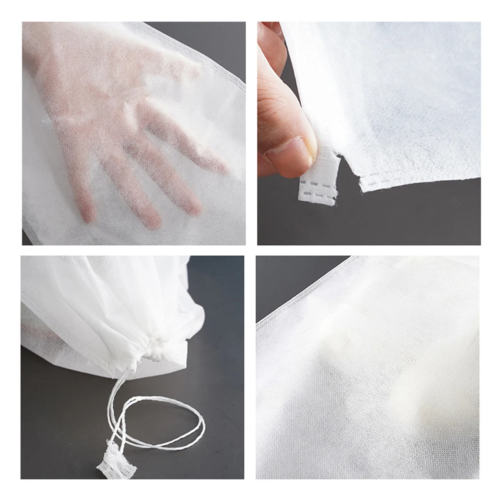 Travel Shoe Bags 32x38cm Clear Portable Storage Drawstring Ravel Clothes Home Organization 20Pcs Travel Shoe Bags