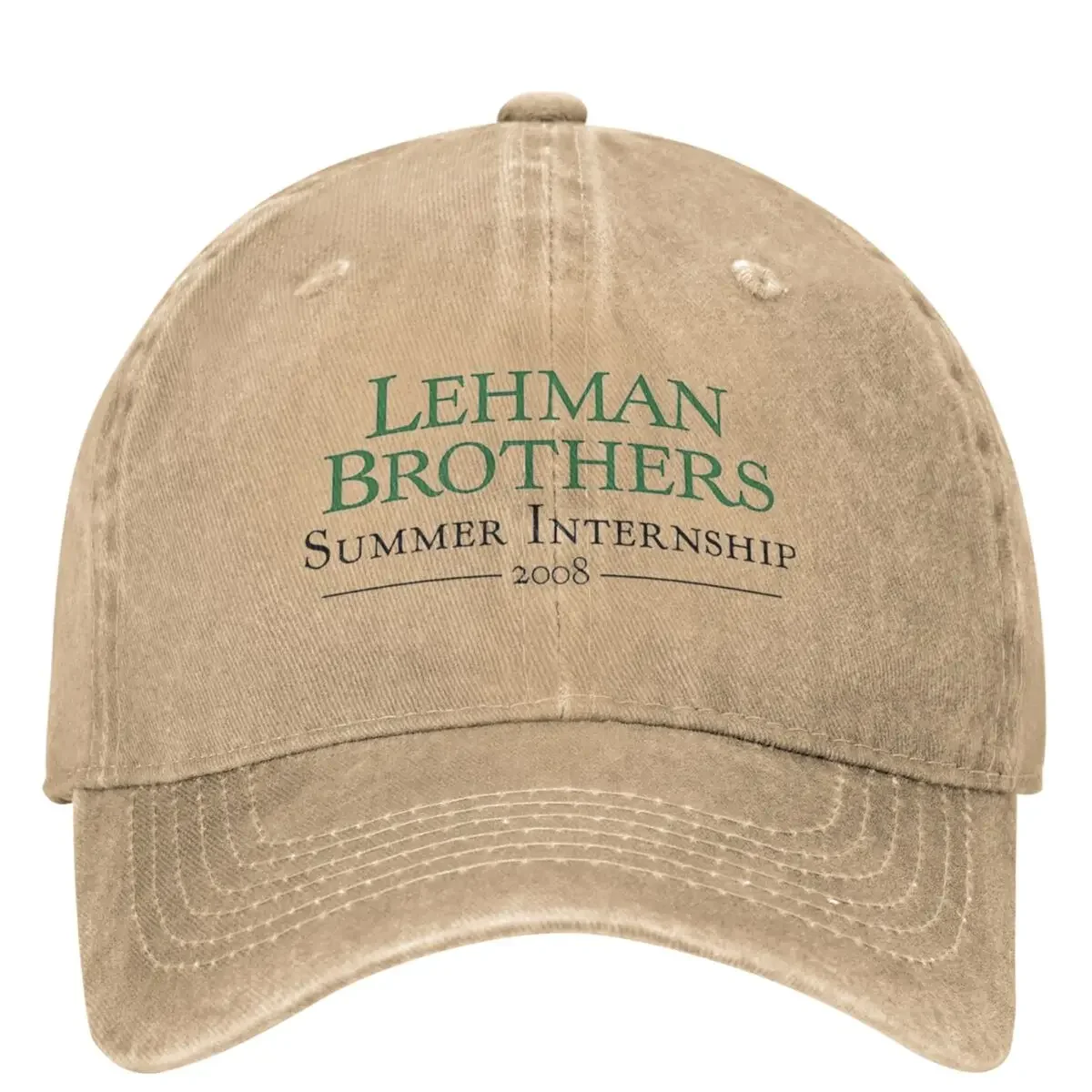 Lehman Brothers Summer Internship 2008 Condensed Baseball Cap Bank Tennis Skate Trucker Dad Hat Sun protection Baseball Caps