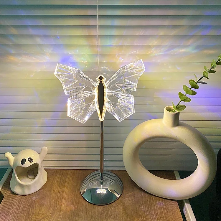 Skycam New Products Desk Decor Lamp Decorative Butterfly Table Lamp Night Light