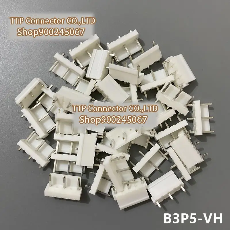 20 개/몫 커넥터 B3P5-VH 3P 7.92MM 다리 폭 100% 신규 및 Origianl