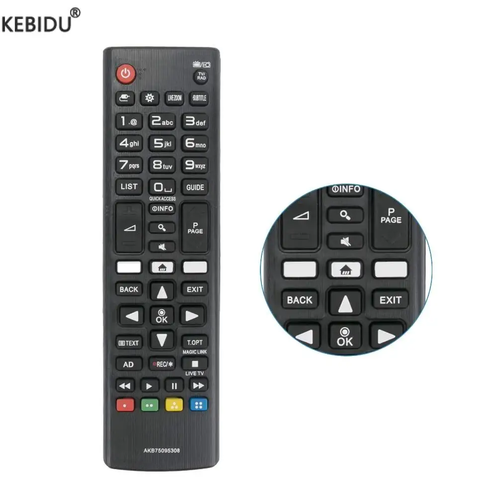 AKB75095308 Universal Remote Control for LG TV32LJ610V 43UJ634V 49UJ634V 55UJ634V 65UJ634V 43UJ6309 49UJ6309 60UJ6309 65UJ6309