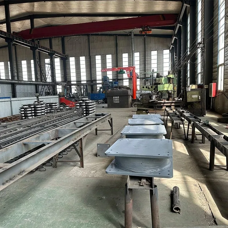 China Sliding Type Two-Way Movable Bridge Pot Bearing Bridge Support Double for Construction Bridge Isolation