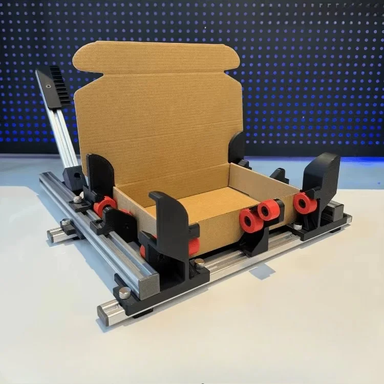 Fixture Auxiliary Roller Folding Tool Carton Special Folding Carton Aircraft Box Fixture Auxiliary Roller Folding Tool