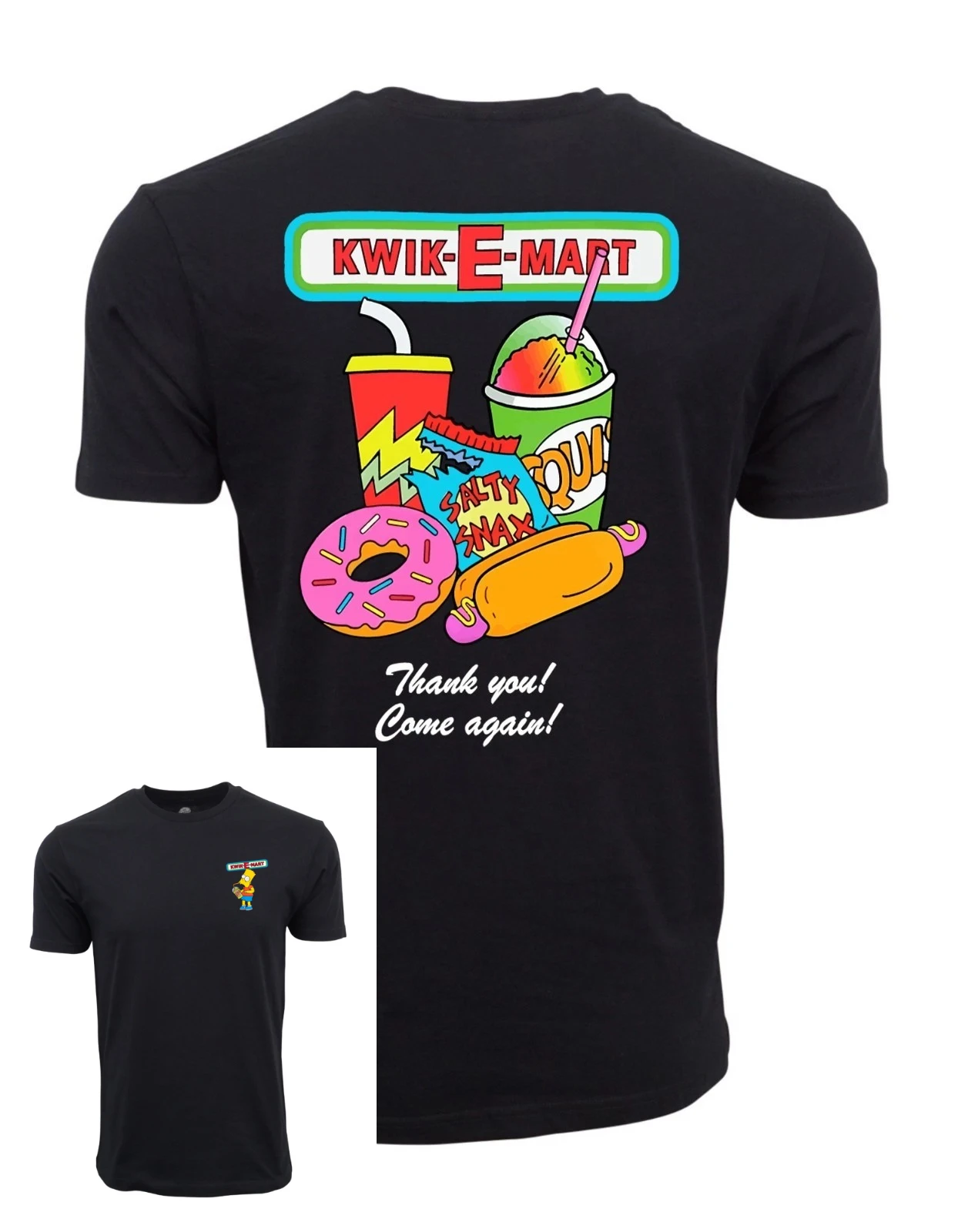 The Simpsons Kwik E Mart Graphic T Shirt Funny Men’s Large S-4XL  Tee Santa Tee Funny Graphic Tee Retro
