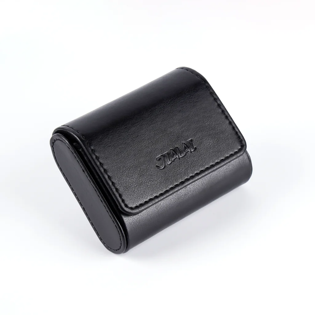 Custodia per auricolari JIALAI Custodia per cavo USB portatile magnetica in PU di alta qualità Borsa per accessori audio HiFi per Carat JYL2 JLH2 JLDT2