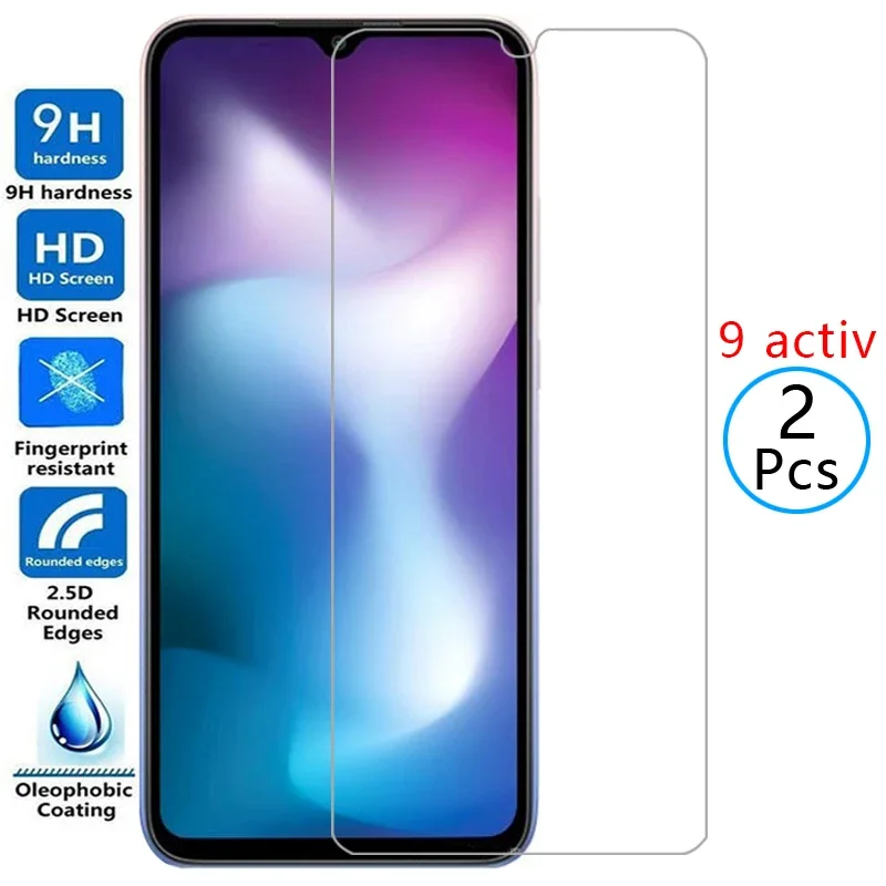 protective tempered glass on redmi 9 activ screen protector for xiaomi readmi redmi9 9activ film ksiomi xiomi xiami xaomi remi