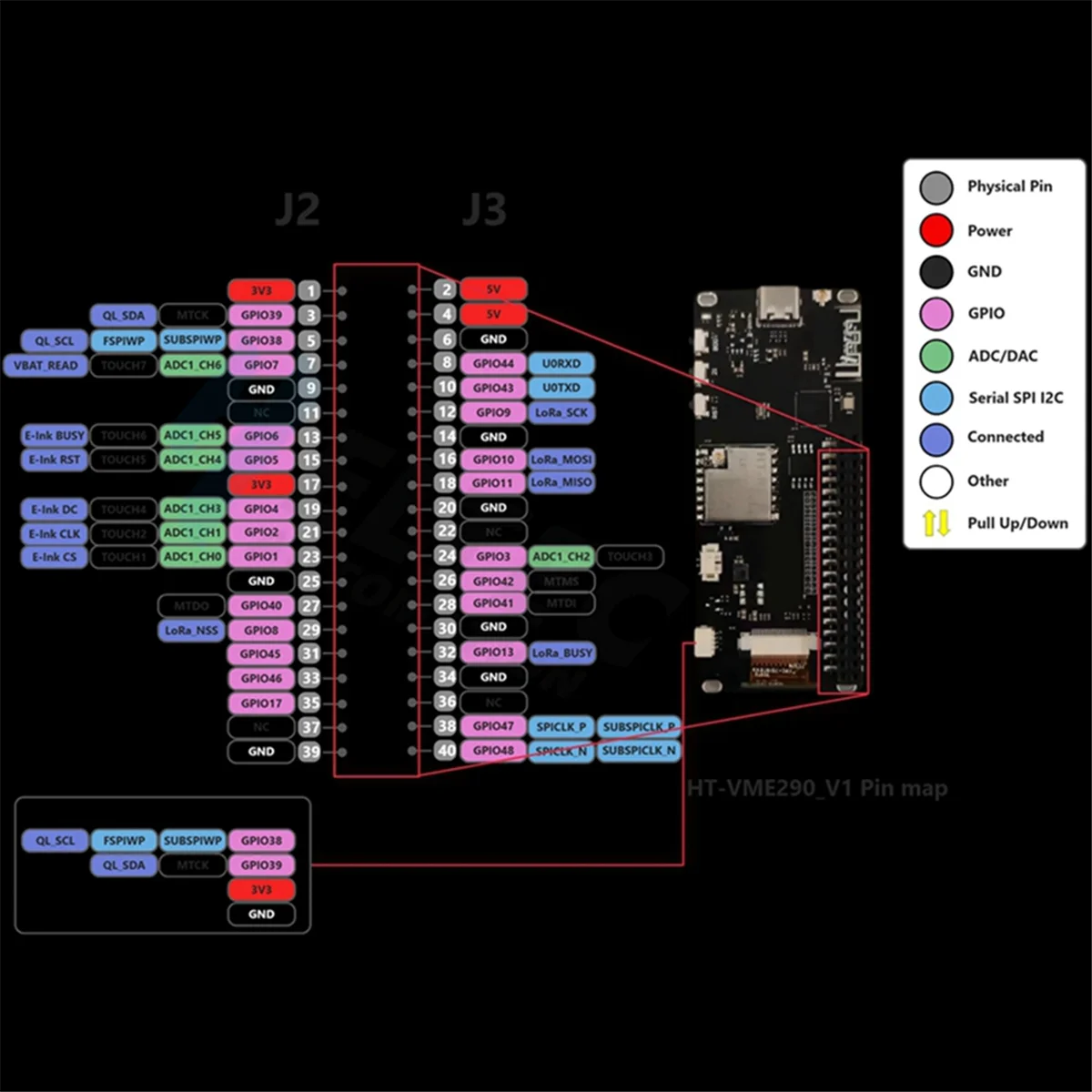 

AB01 Металластичный ESP32 Vision Master E290 Дисплей E-Ink LoRa для ценника Монитор электронной бумаги Устройство 863-928 МГц