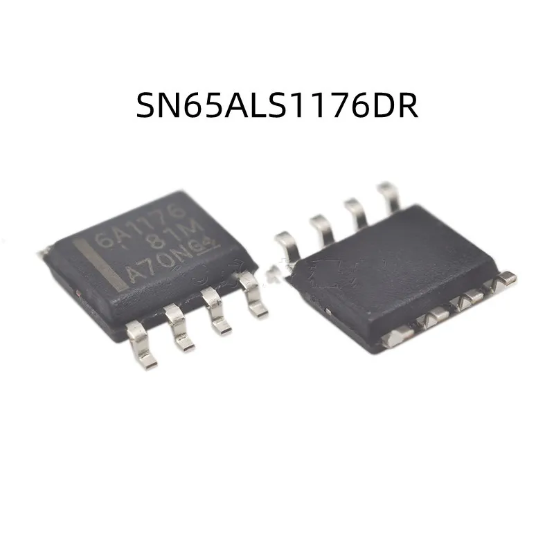 

5Pcs/Lot 6A1176 SN65ALS1176DR SN65ALS1176 SOP8 New Chip