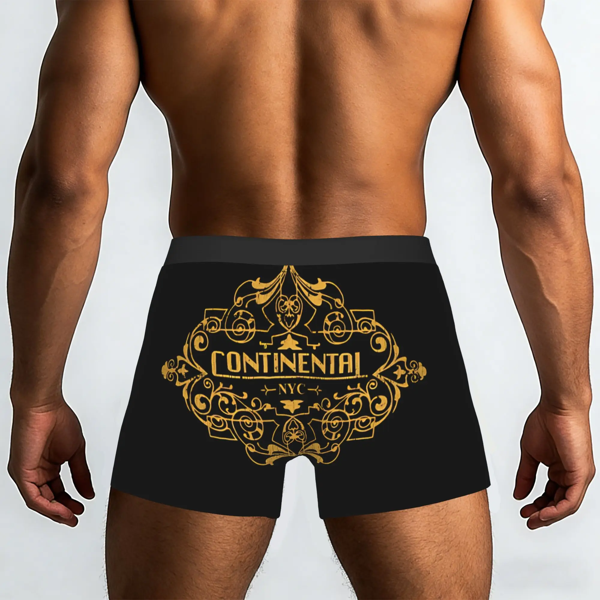 Continental  Hotel  John Wick Underpants Homme Panties Men's Underwear Ventilate Shorts Boxer Briefs