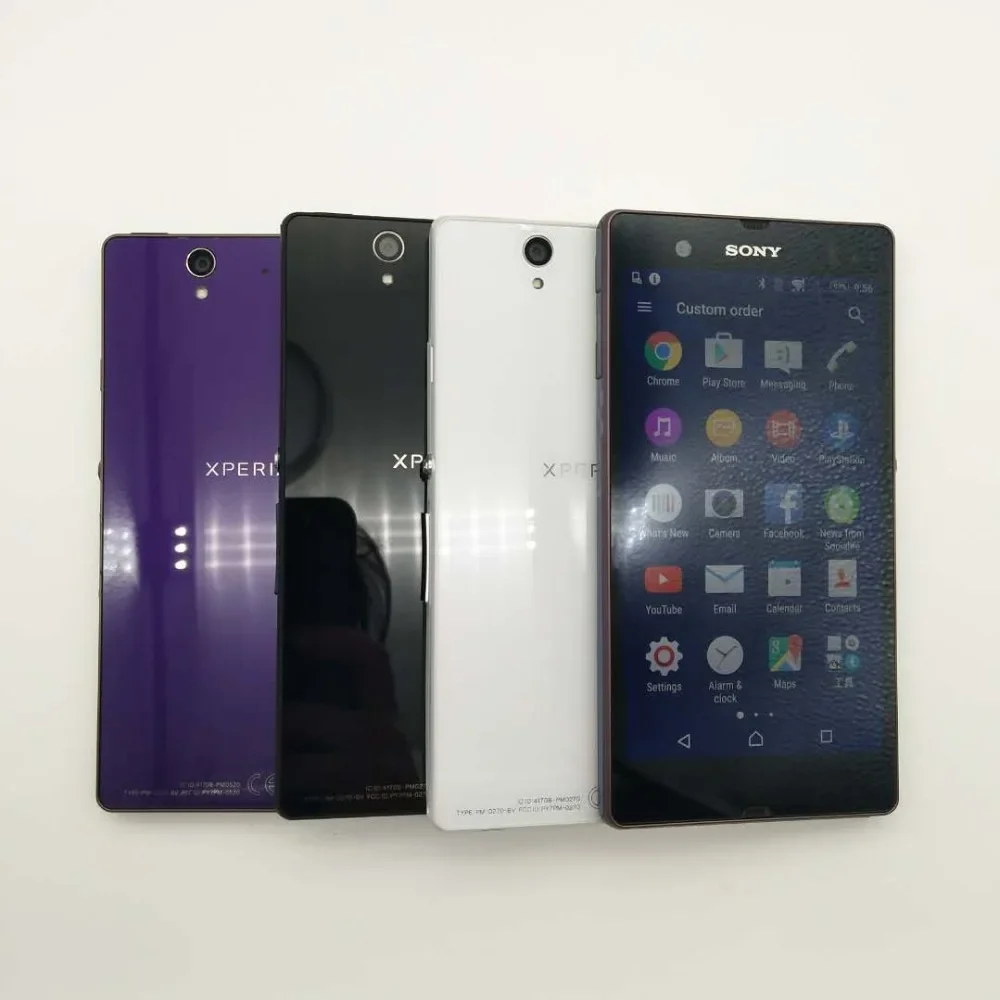 هاتف Sony Xperia Z C6603 C6602 أصلي غير مقفول ثماني النواة 5.0 بوصة 16 جيجابايت 2 جيجابايت سنابدراجون هاتف محمول 13 ميجابكسل #5