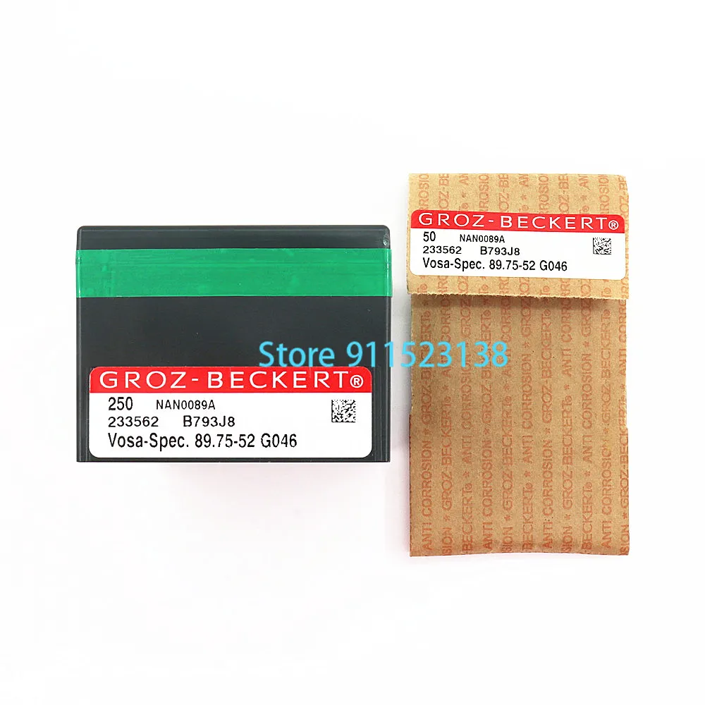 

250 Pcs Genuine Groz-Beckert Knitting Needle Vosa-Spec. 89.75-52 G046 For SHIMA SEIKI Chinese Knitting Machine 14G Needle