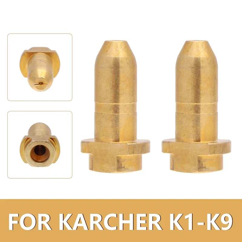 Adaptador de latão bocal para Karcher, pulverizador Rod arruela, núcleo do conector, acessórios do kit de substituição, K1, K2, K3, K4, K5, K6, K7,