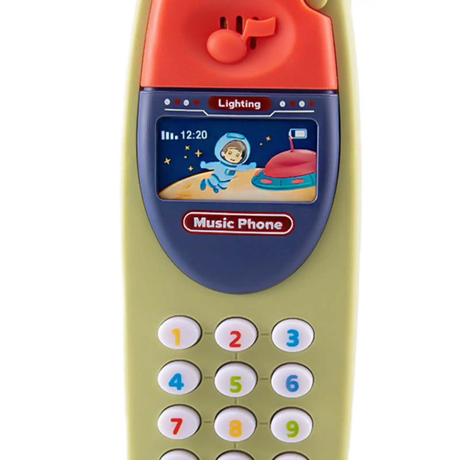 Giocattolo per telefono per bambini Suoni musicali per bambini Giocattoli Sviluppo delle abilità motorie interattivo