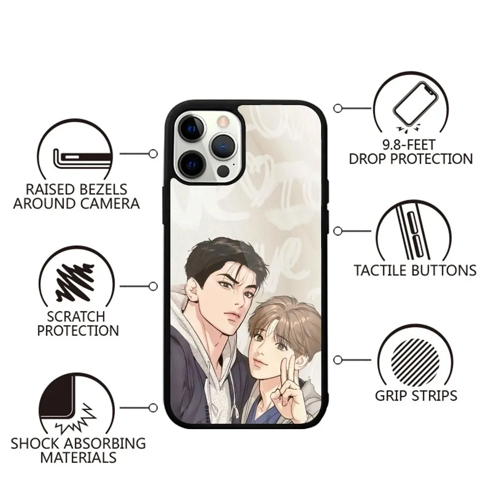 Korean Comics Joo Jaekyung Phone Case Strong Magnetic For IPhone 15,14,13,Pro,Max,Plus,11,12,Mini For Magsafe Wireless Charging