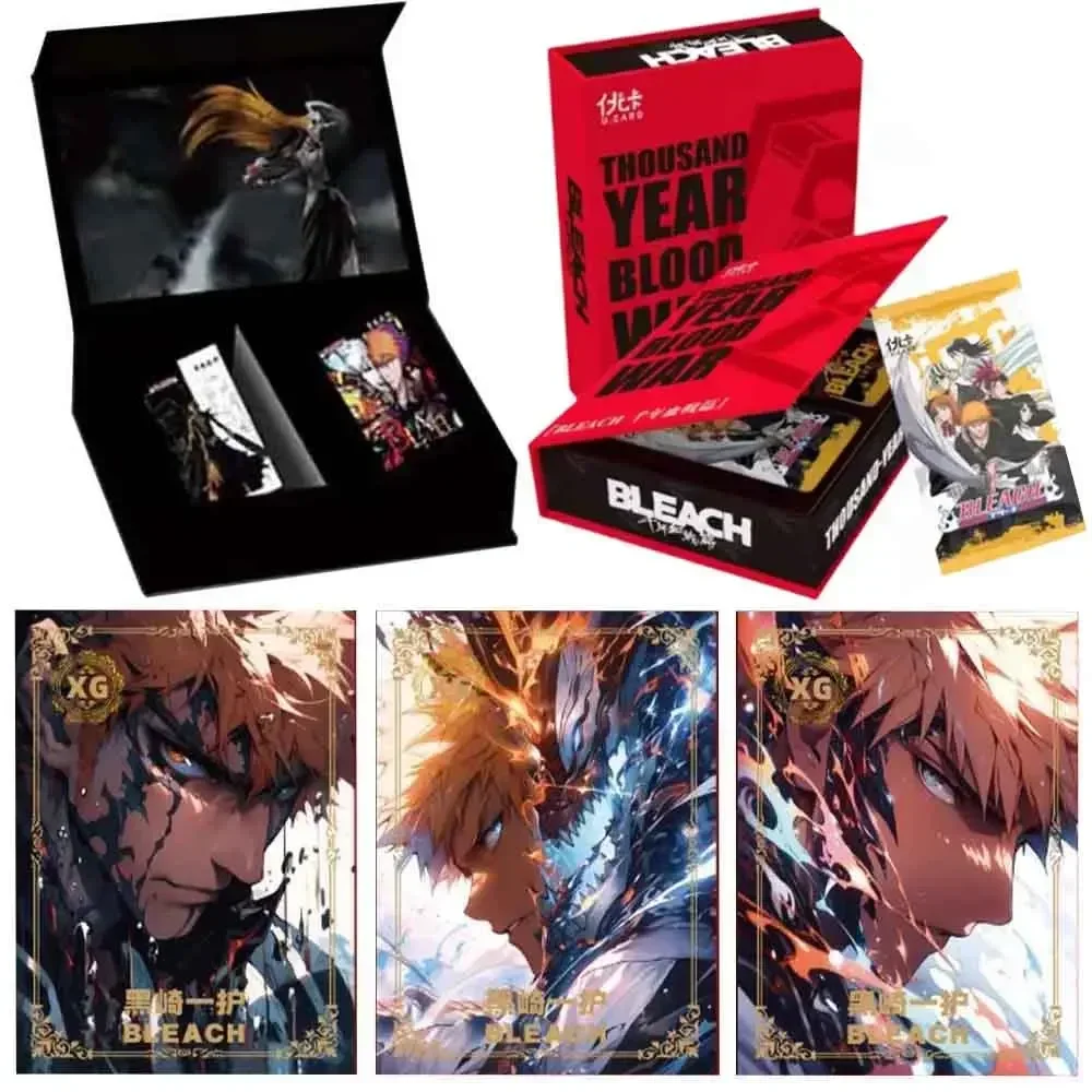 BANDAI-Cartão de Coleção Limitada de Mil Anos Blood War, Kurosaki Ichigo, Animação Periférica, Jogo de Tabuleiro, Brinquedo