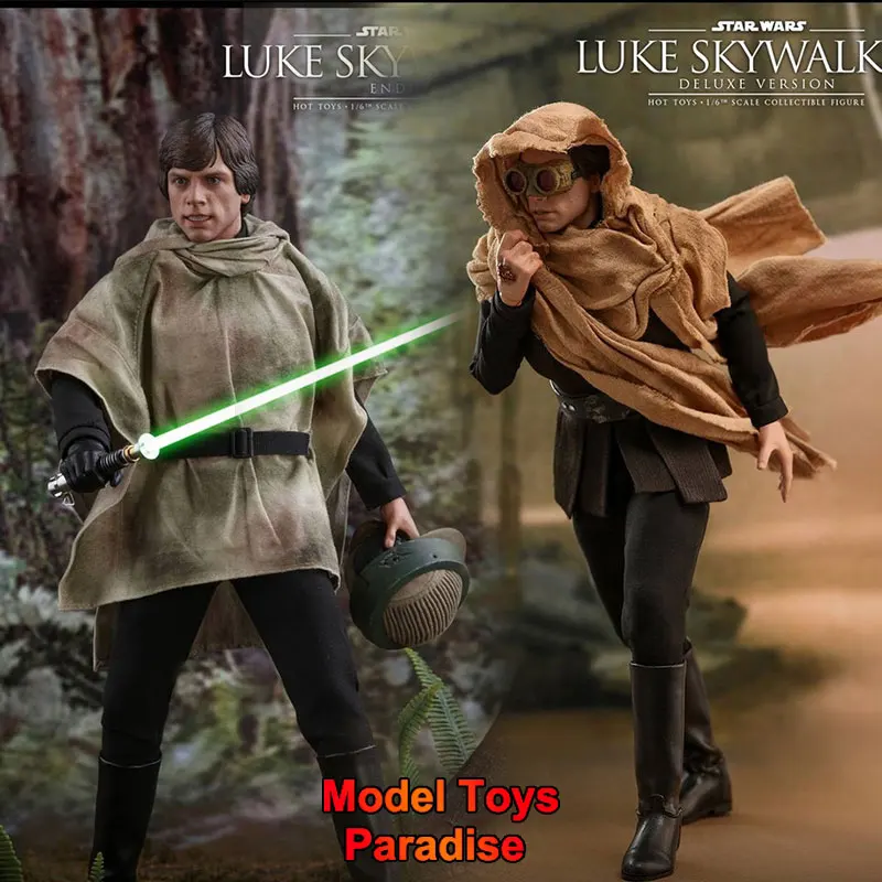 

HOTTOYS MMS517 1/6 Men Soldier Luke Skywalker Star Wars Jedi Warrior Full Set 12inch Action Figure Collcetible Toys Gifts