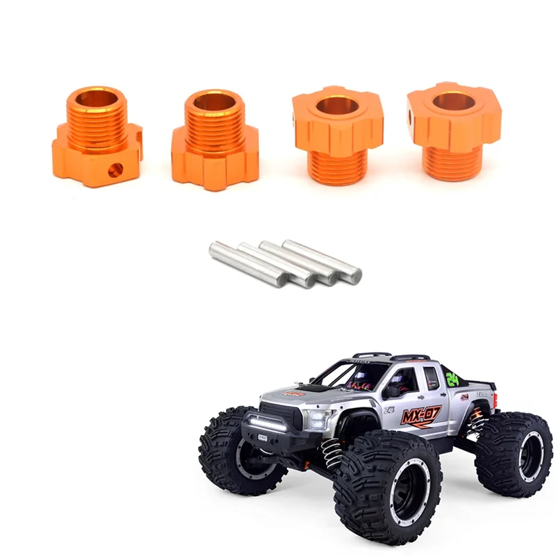 Yd-MX-07 Adattatore mozzo esagonale ruota in metallo 8746 per ZD Racing MX-07 MX07 MX 07 1/7 RC Auto Pezzi di ricambio Accessori