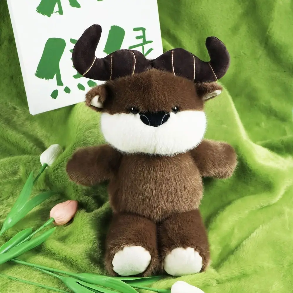 Presente criativo macio vaca pelúcia animal travesseiro de pelúcia suporte emocional bonito animais de pelúcia pelúcia travesseiro de pelúcia de 15.75 polegadas