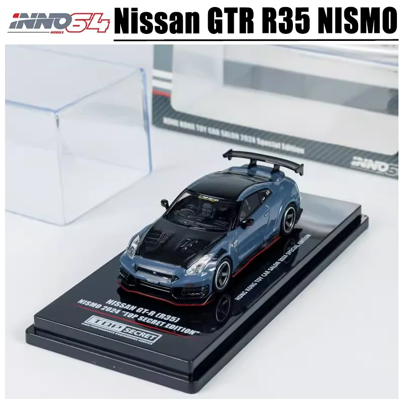 

INNO 1/64 Nissan GTR R35 NISMO Alloy Toy Diecast Metal Model Gift