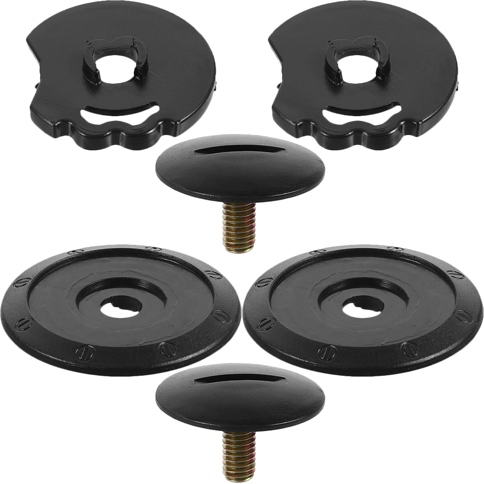 

6pcs Motorcycle Visor Base Kit Durable Replacement Parts Various Models Easy Installation Simple Style Mechanism