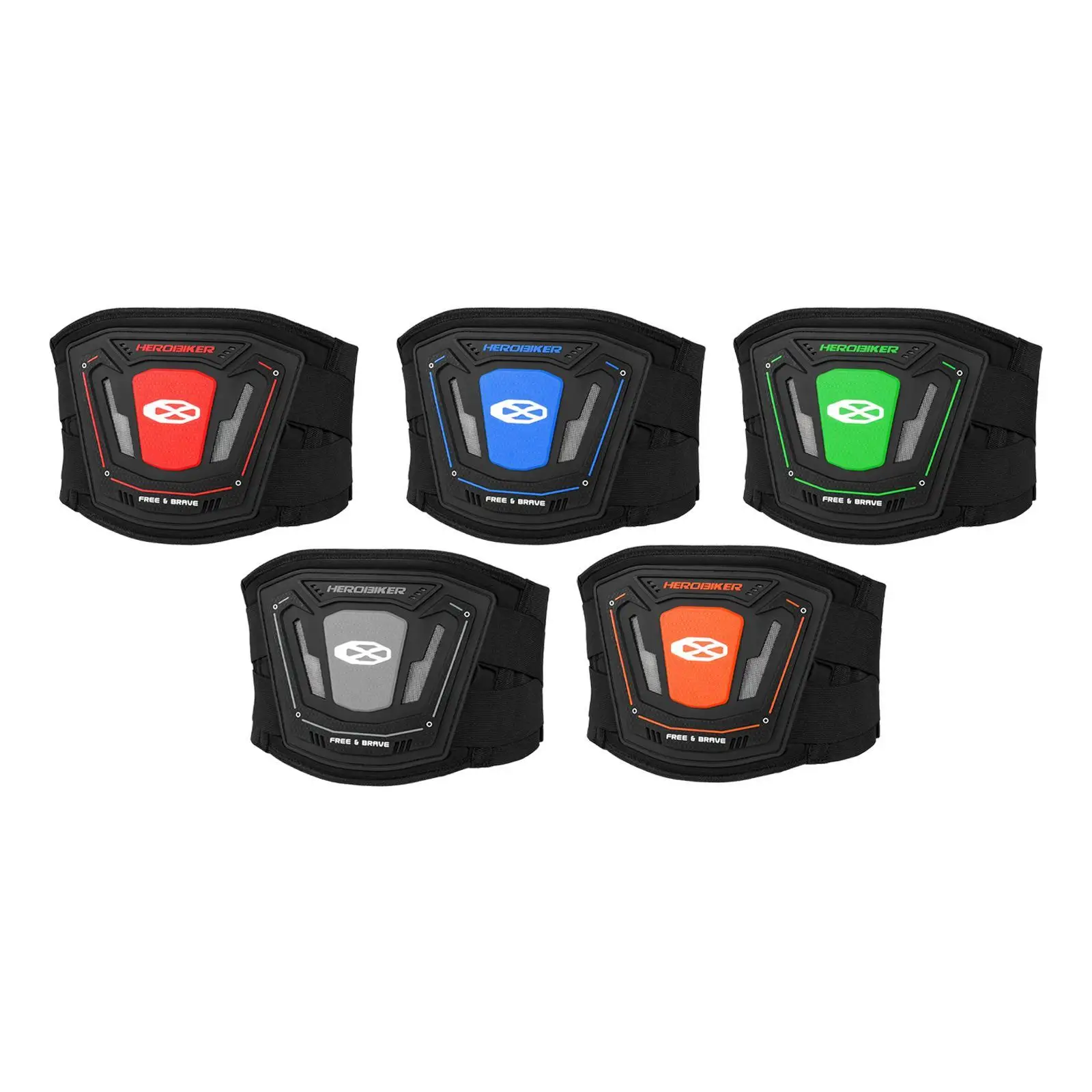 

Мотоциклетный ремень для почек, регулируемое защитное снаряжение, удобный эластичный ремень для спортзала