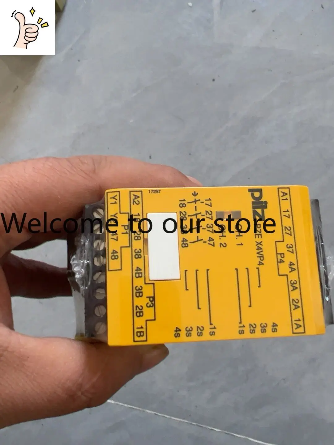 Pilz PZE X4VP4 24VDC Project Remaining Undismantled