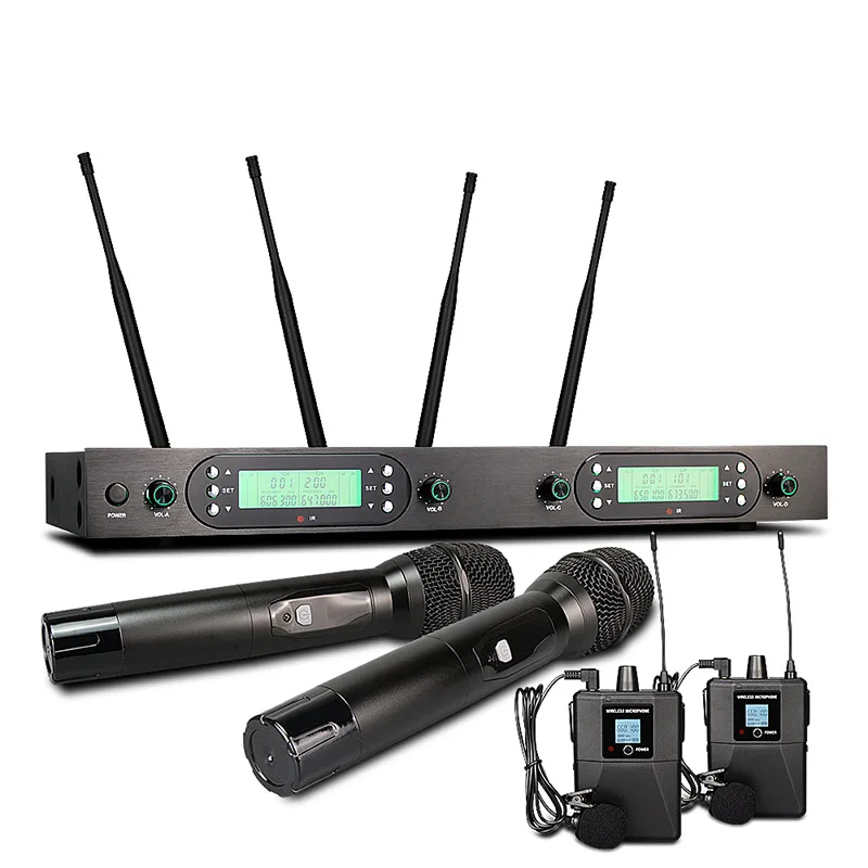 

FM U-segment, with screen, professional stage, performance, conference, wireless microphone