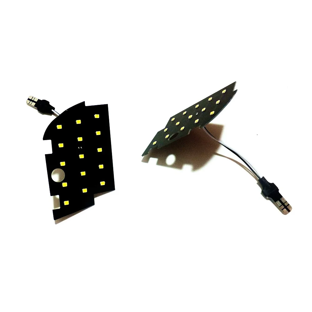 Lampes de lecture de voiture July King compatibles avec Hyundai Encino Kona 2018+, 3 pièces 6000K, éclairage intérieur de dôme, éclairage de carte