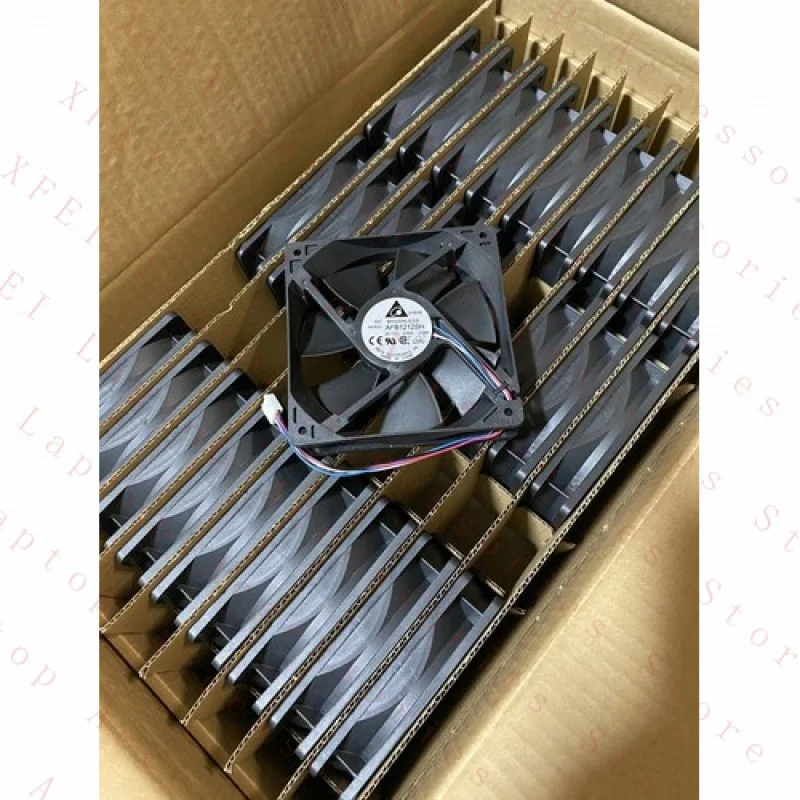 

F for Delta AFB1212SH 12V 120mm 4Pin Speed Sensor PWM Fan (Brand New, Genuine Part)