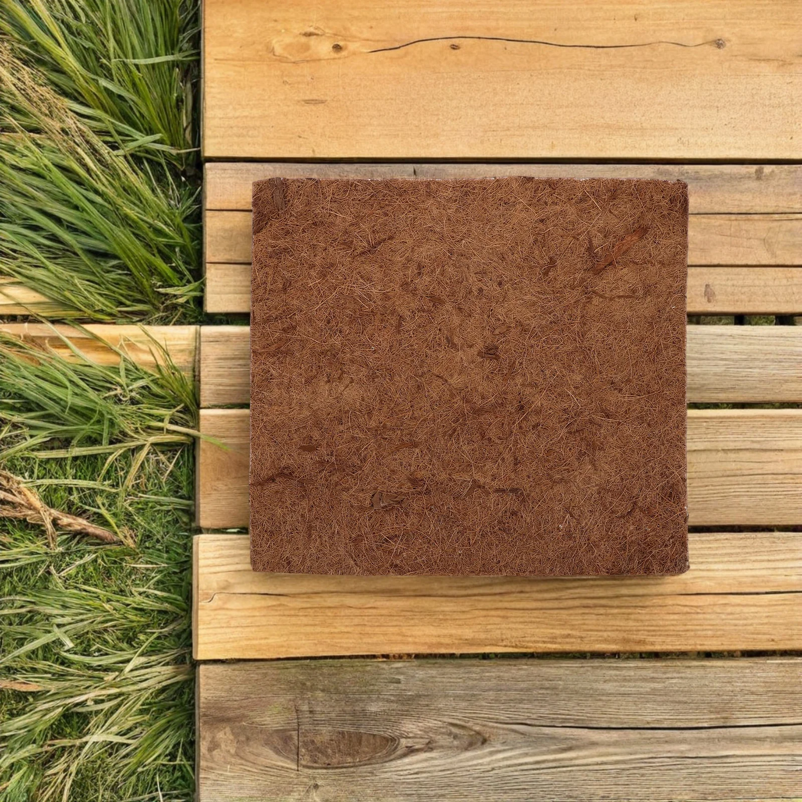 

4Pcs Reptile Moisture Mat Natural Coconut Fiber for Lizard Tank Liner Chicken Nesting Box Pads Reptile Cage Accessories