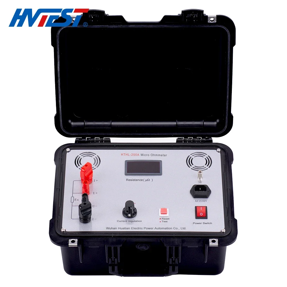 YUNYI B UHV-H200A Circuit Breaker Contact Resistance Tester High Voltage Switch Resistance Tester